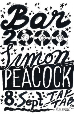 Flyer «Bar2000» – DJ Simon Peacock